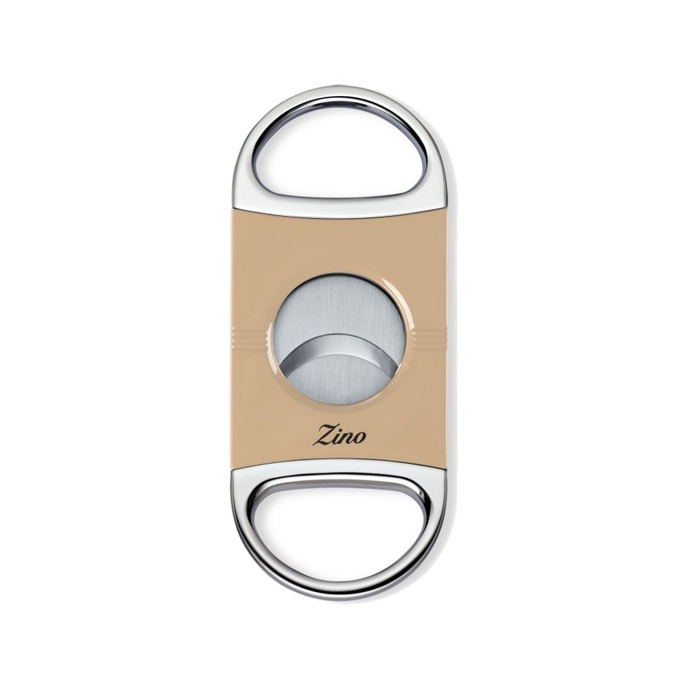 Cigar Cutter - Zino Z2 Double Blade Beige