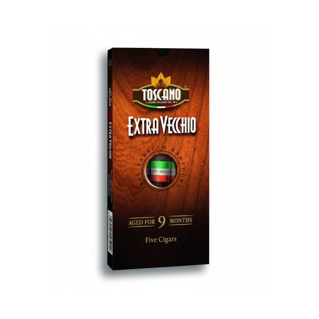 Toscano Extra Vecchio - Pack Of 5 Cigarillos