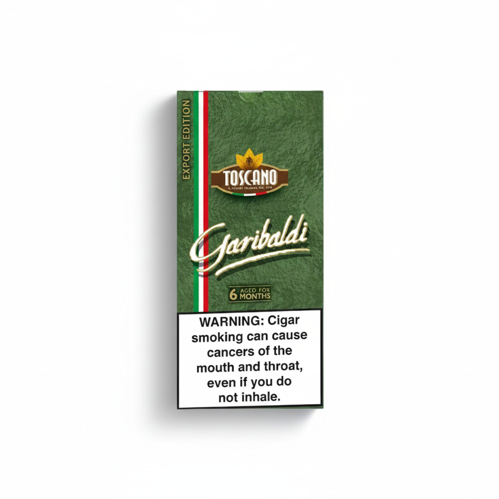 Toscano Garibaldi - Pack Of 5 Cigarillos