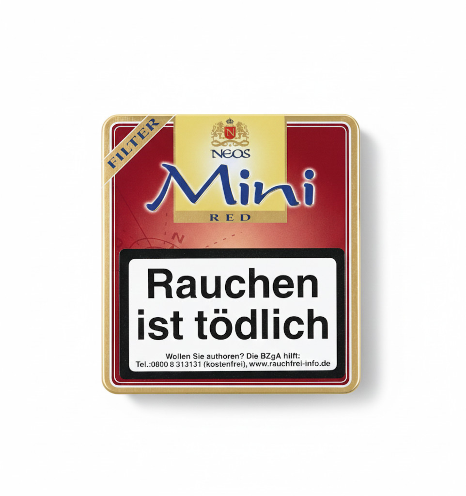 Neos Mini Red Filter - Pack Of 20 Cigarillos