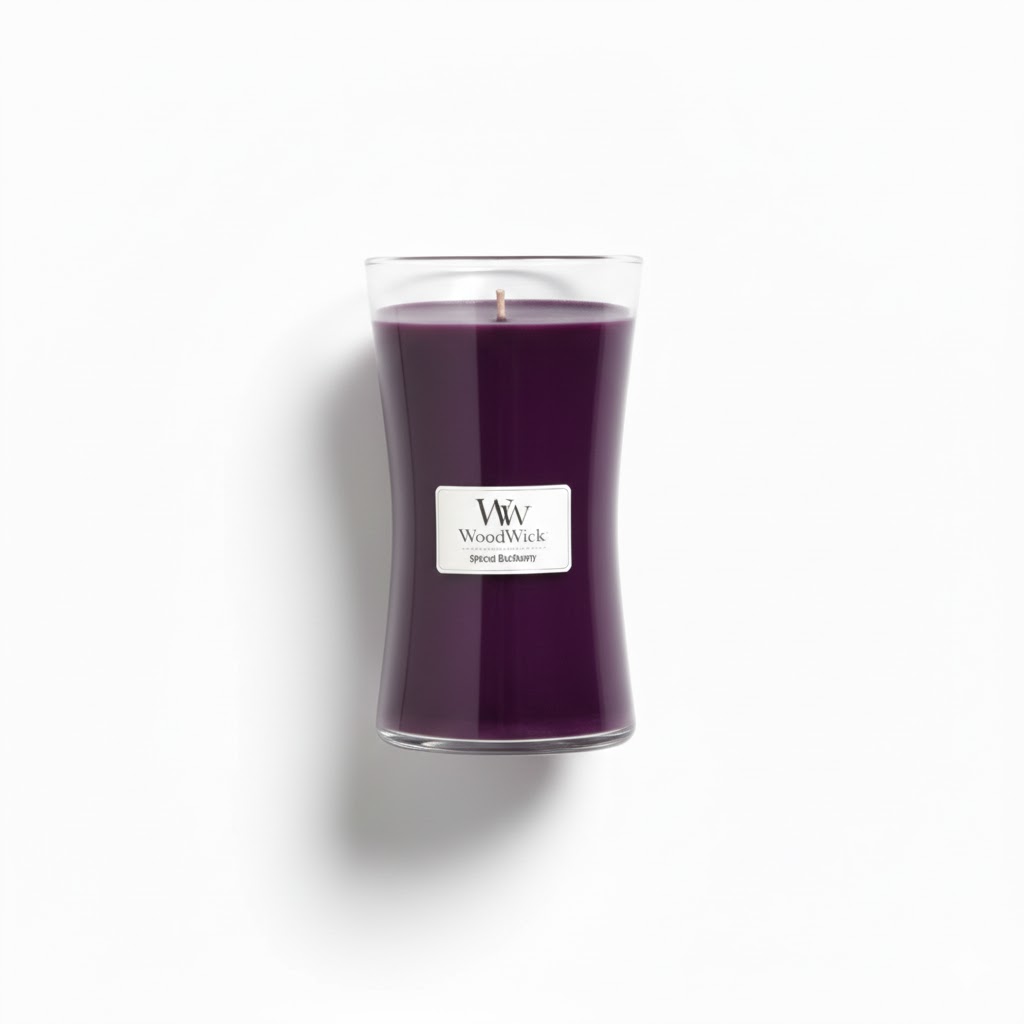 Candle - Woodwick Spiced Blackberry - Large