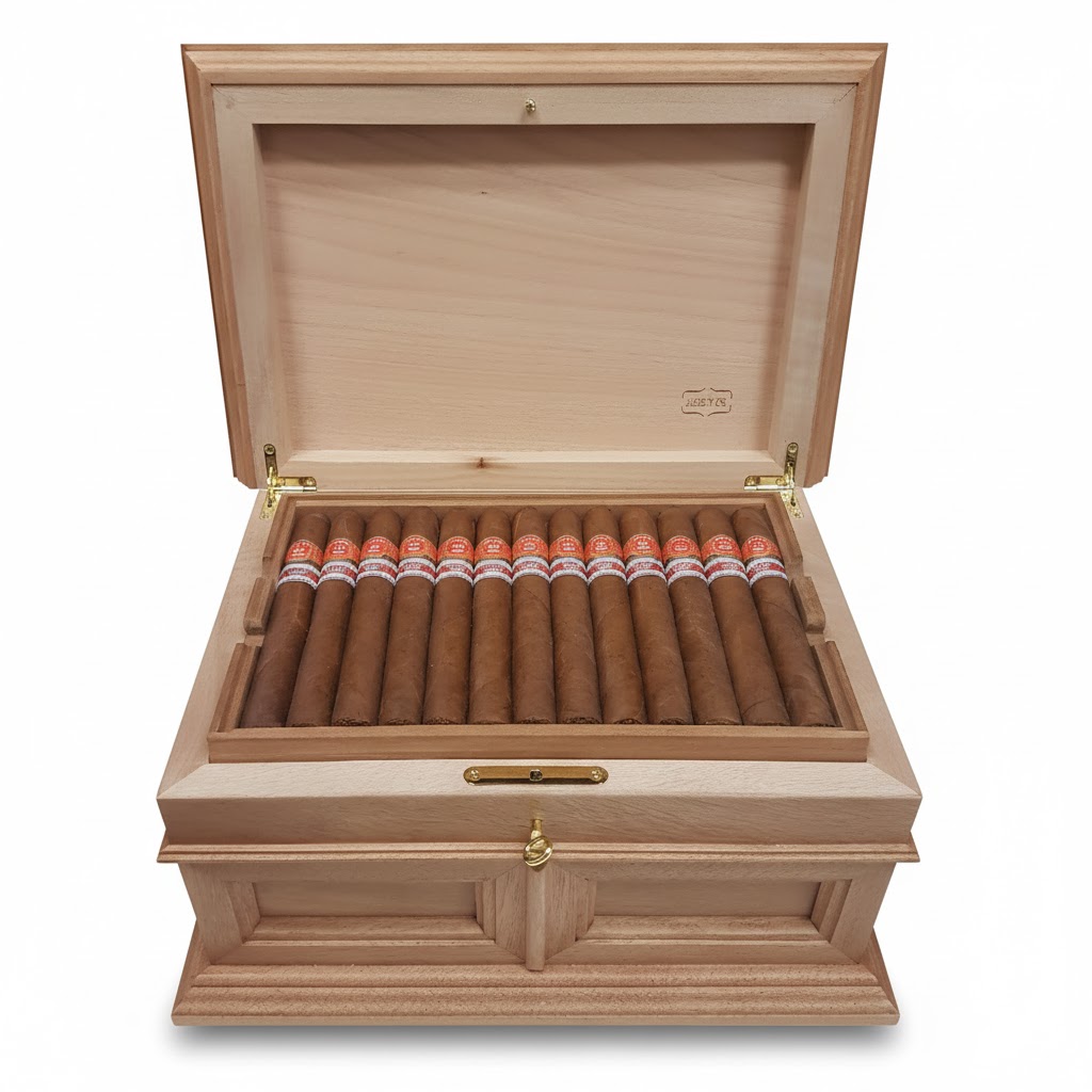 Juan Lopez Eminentes Reg. Ed. Suiza Humidor - Humidor Of 50 Cigars