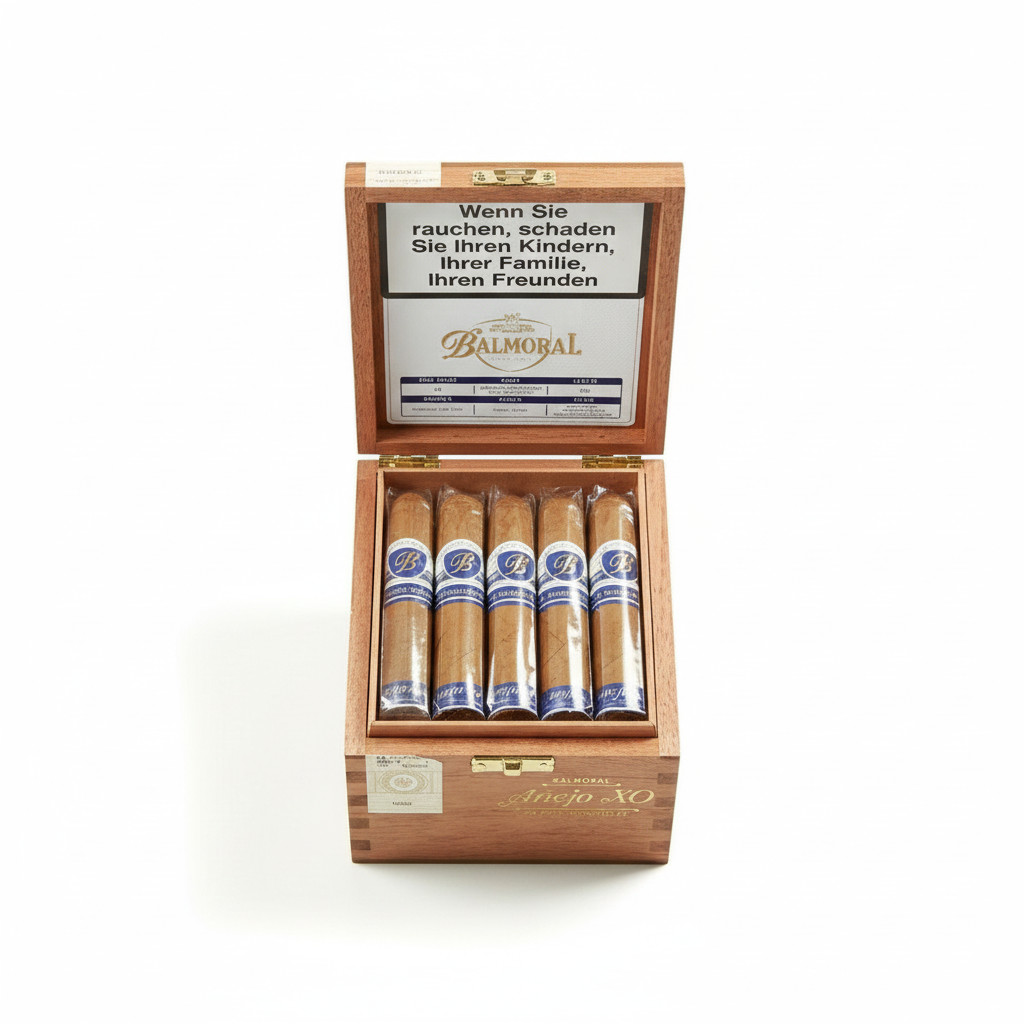 Balmoral Añejo Xo Connecticut Petit Robusto Ft - Box Of 20 Cigars