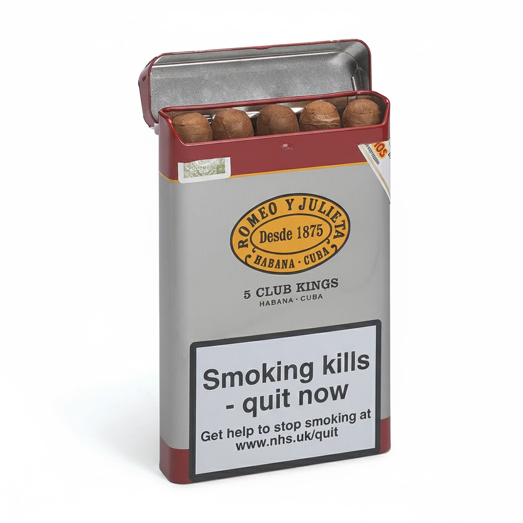 Romeo y Julieta Club Kings - Tin Of 5 Cigars
