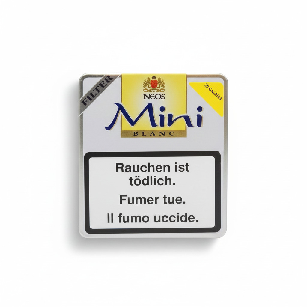 Neos Mini White Filter - Pack Of 20 Cigarillos