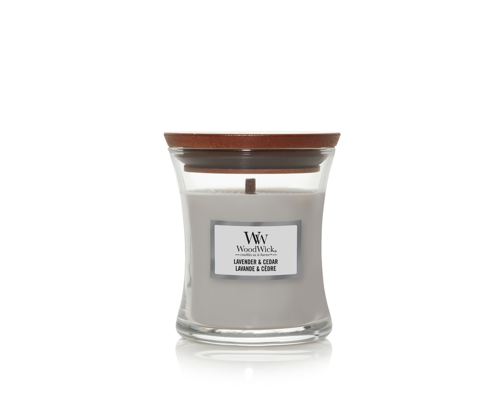 Candle - Woodwick Lavender Cedar - Mini