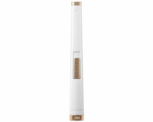 Lighter - Colibri Aura Flat Flame White/Rose Gold