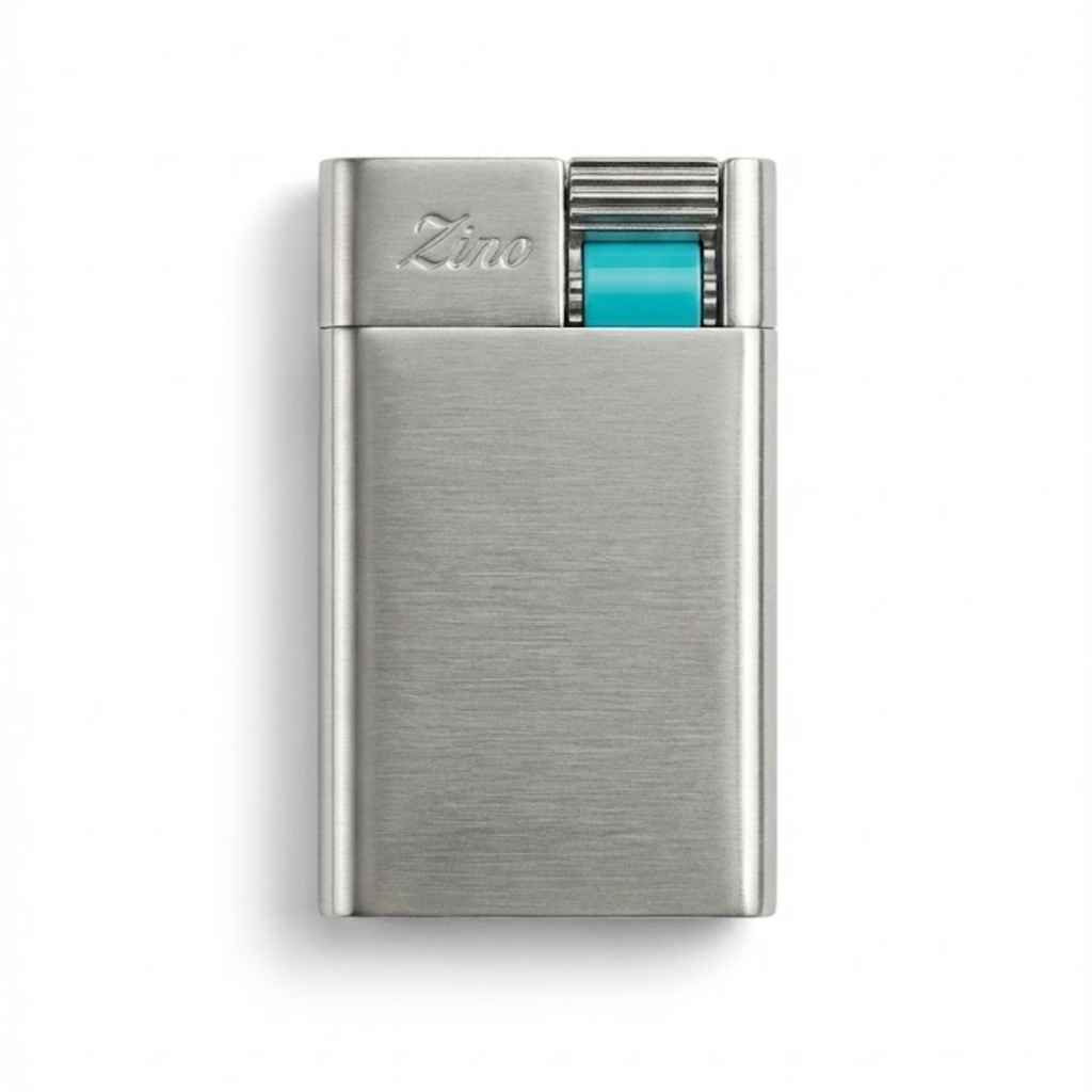 Lighter - Zino Zs Chrome/Cyan