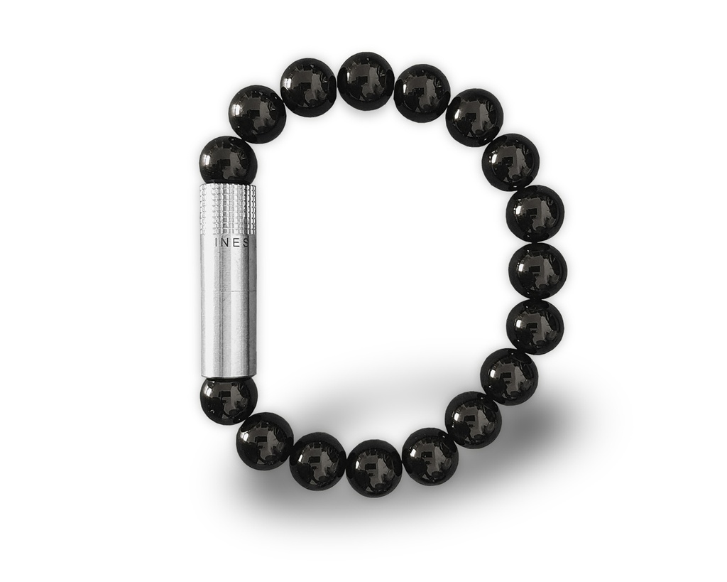 Cigar Puncher - Les Fines Lames Bracelet Solo Steel Onyx - Small