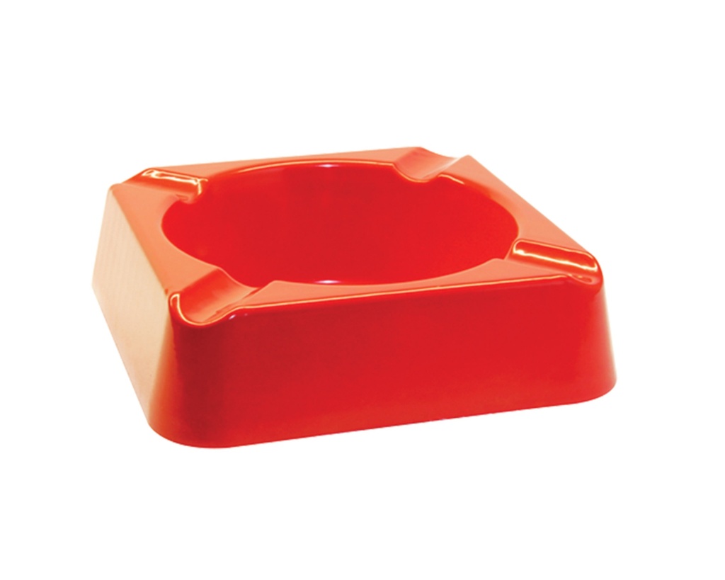 Ashtray - Stinky Composite Red - 4 Cigars