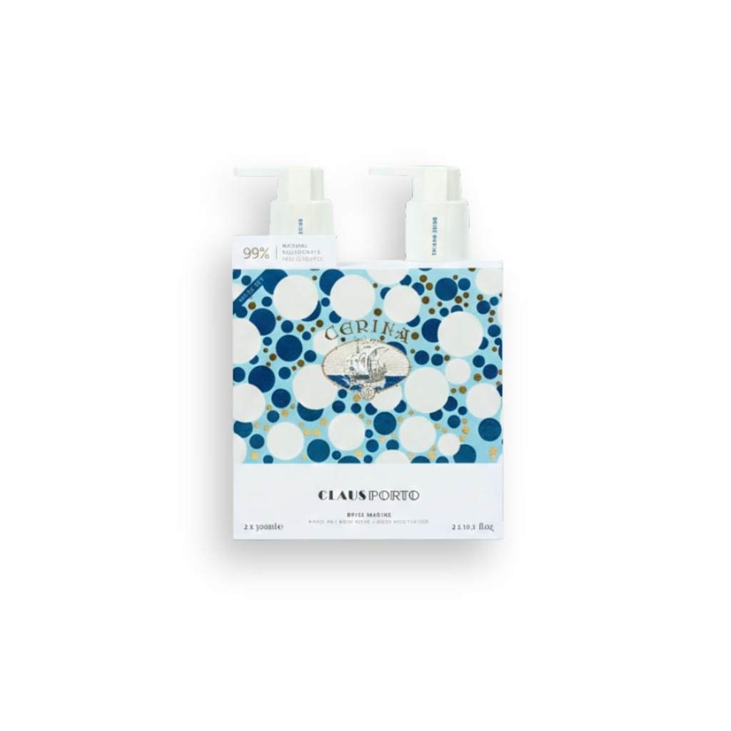 Body Care - Claus Porto Duo Set Body Cerina / Brise Marina - 2 X 300Ml
