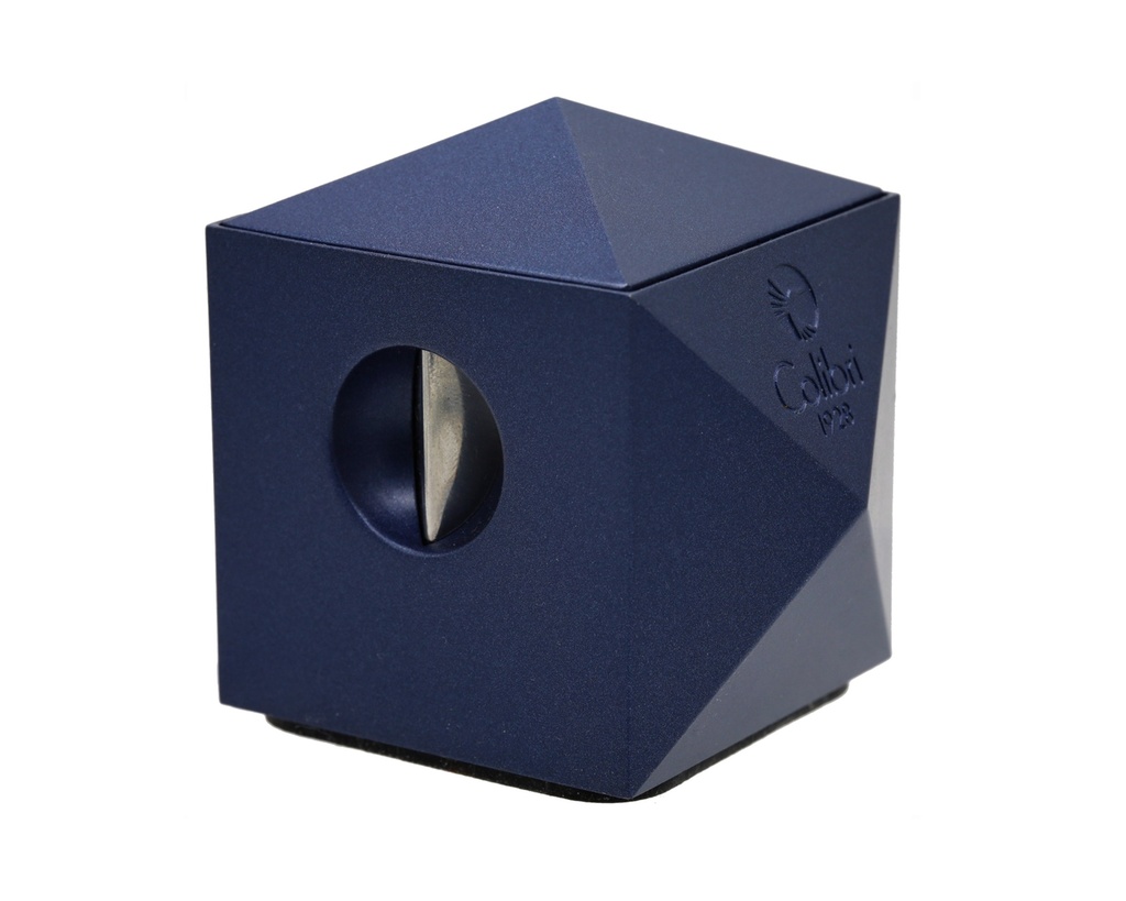 Cigar Cutter - Colibri Quasar Table Cutter Navy Blue