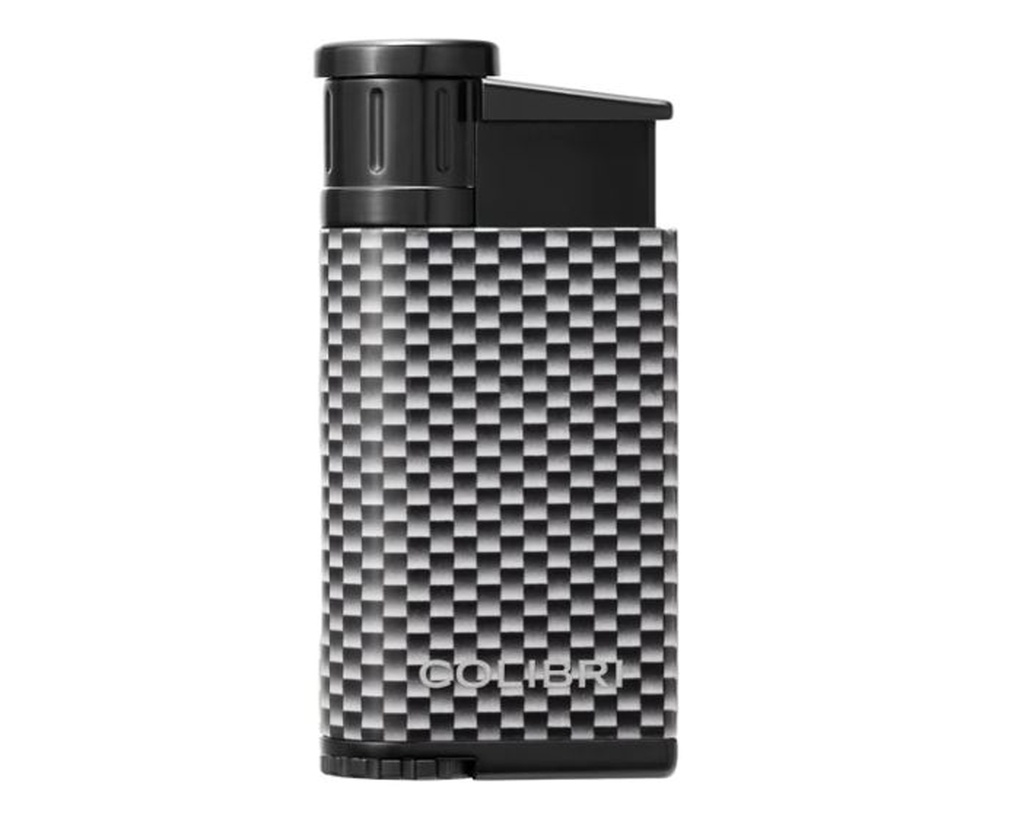 Lighter - Colibri Evo Carbon White Silver