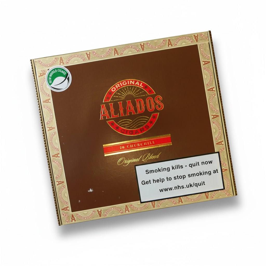 Aliados Original Blend Churchill - Box Of 20 Cigars