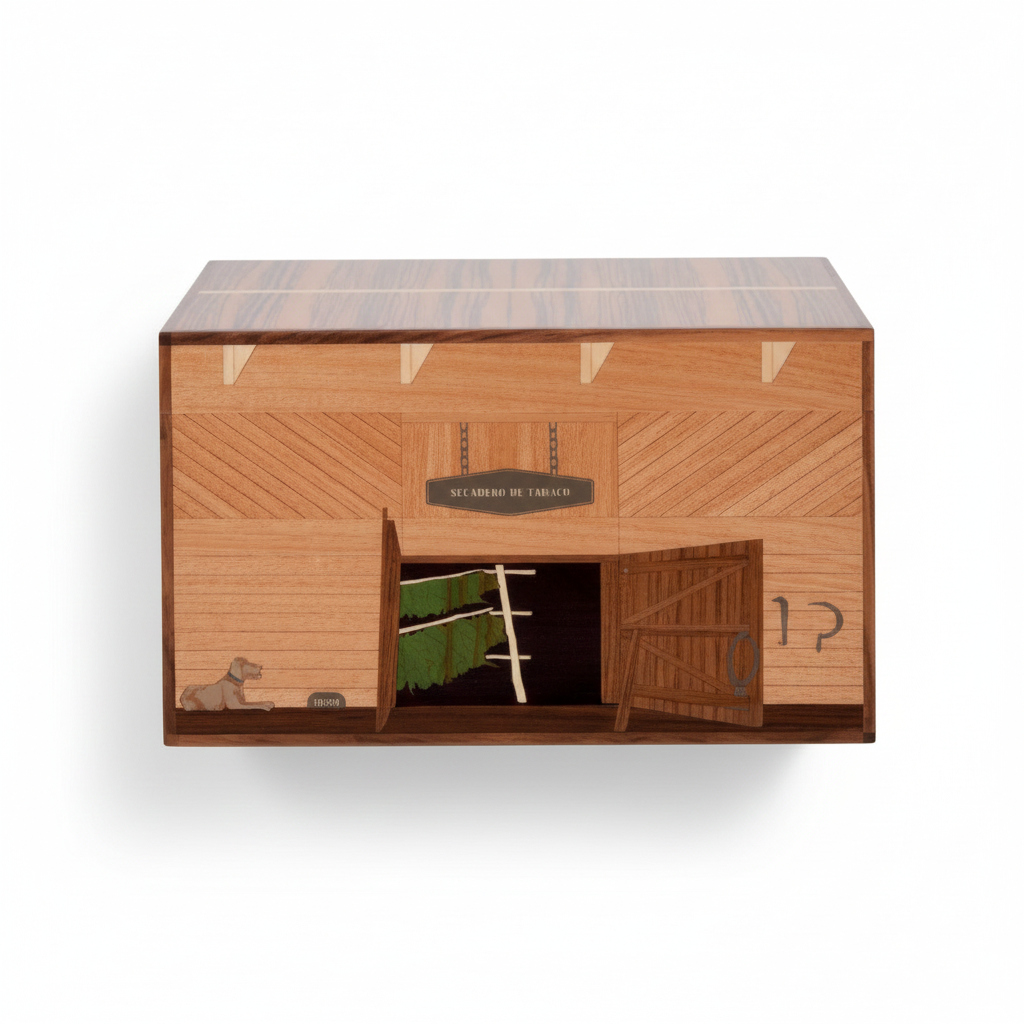 Humidor - Elie Bleu "El Secador Okoume" - 75 Cigars