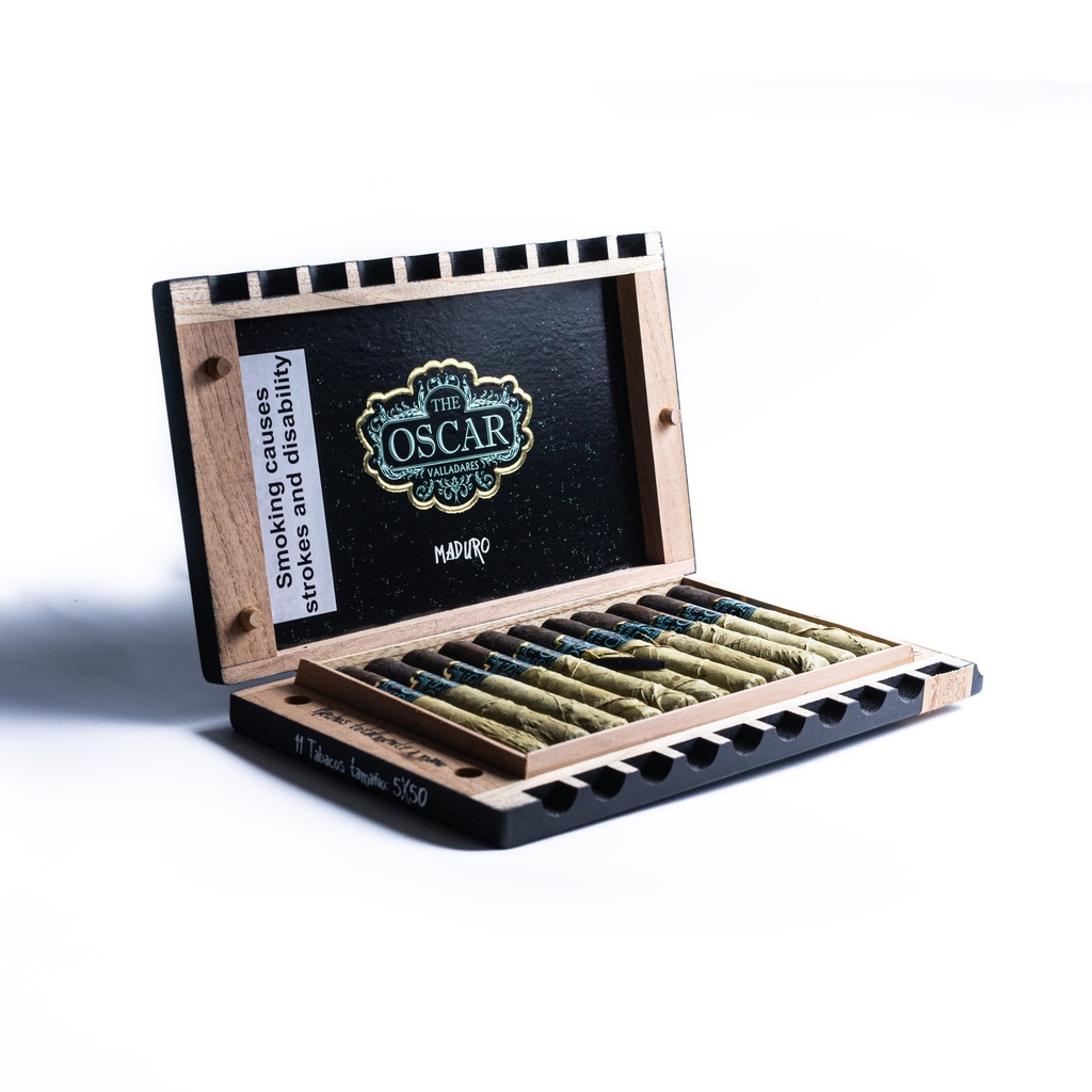 Oscar Valladares The Oscar Maduro Robusto - Box Of 11 Cigars