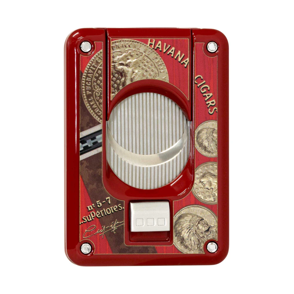 Cigar Cutter - Elie Bleu Medals Red