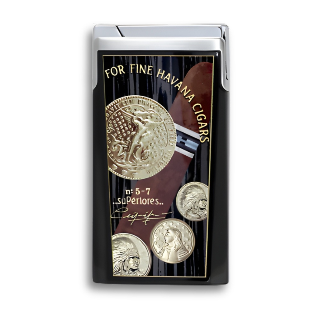 Lighter - Elie Bleu J-15 Medals Black