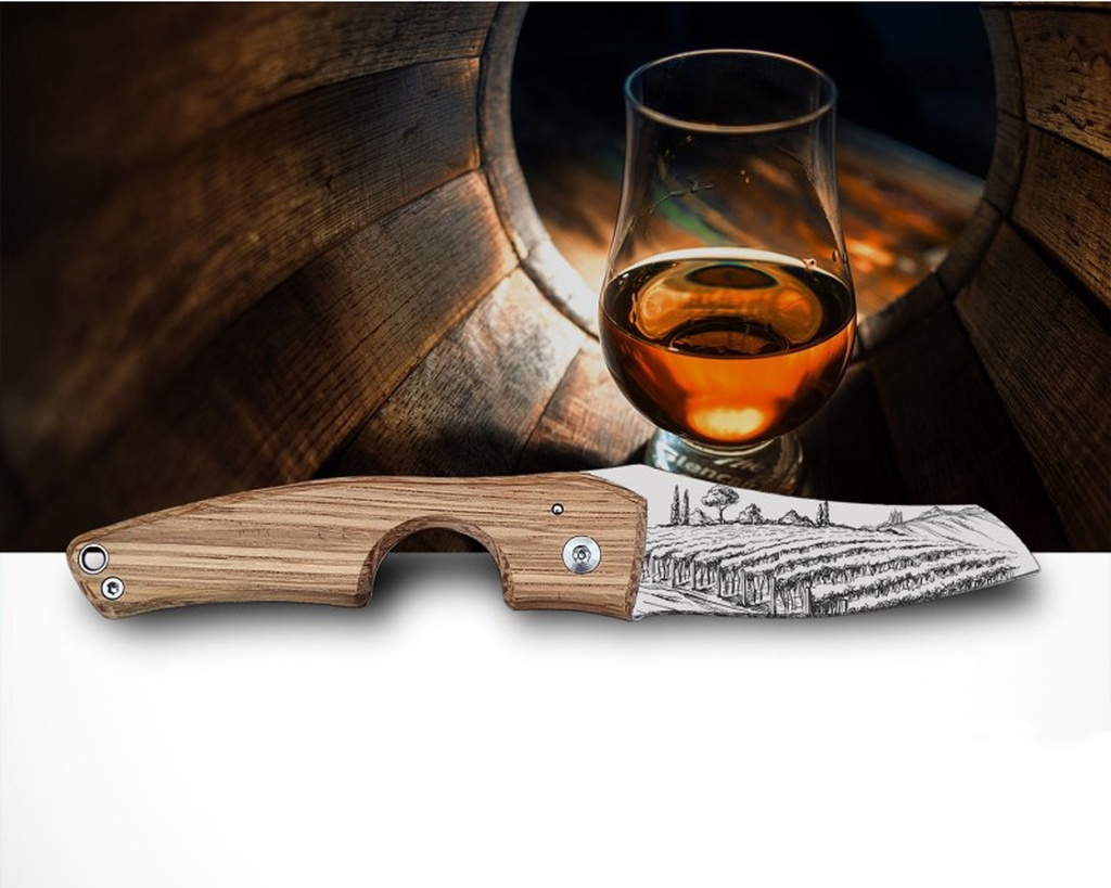 Cigar Cutter - Les Fines Lames Knive Le Petit Barrel Cognac