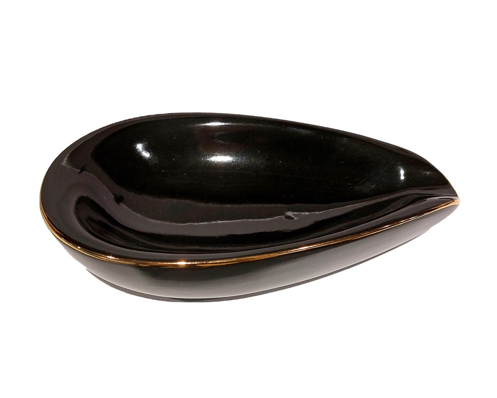 Ashtray - Chacom Ceramic Black - 1 Cigar