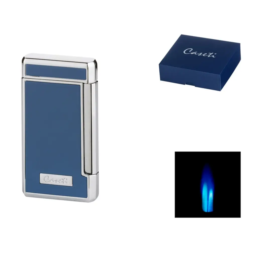 Lighter - Caseti Paris Double Jet Grey/Blue
