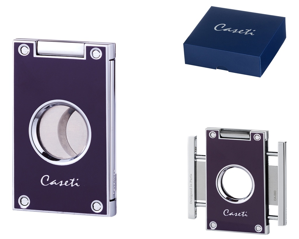 Cigar Cutter - Caseti Paris Purple