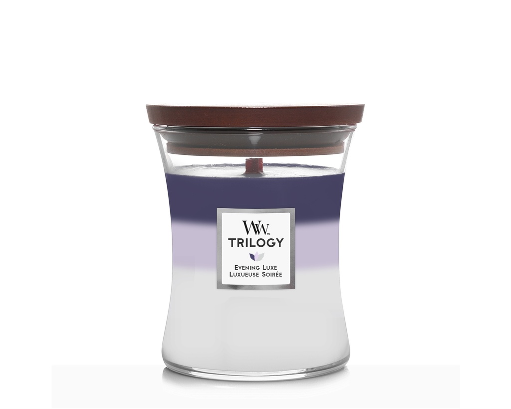 Candle - Woodwick Trilogy Evening Luxe - Medium