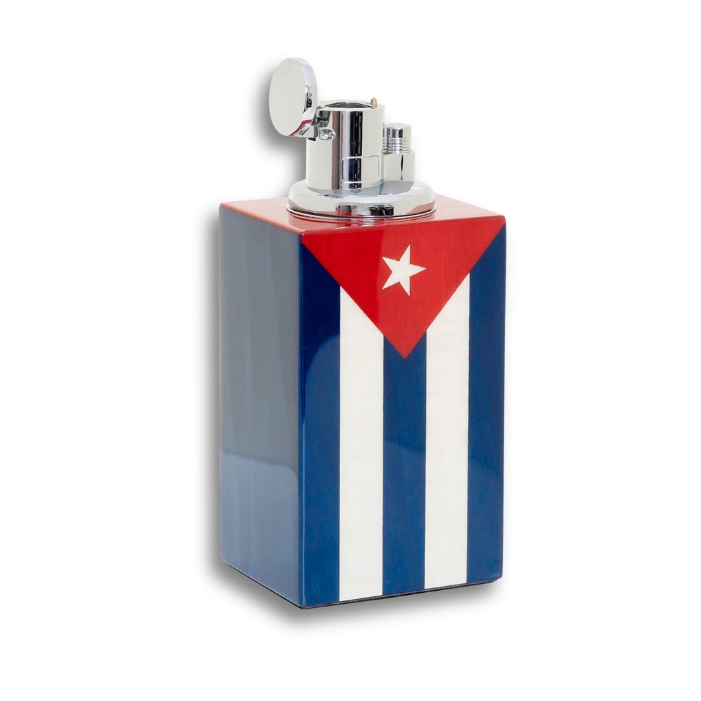 Lighter - Maccarrone Cuban Flag Table Lighter