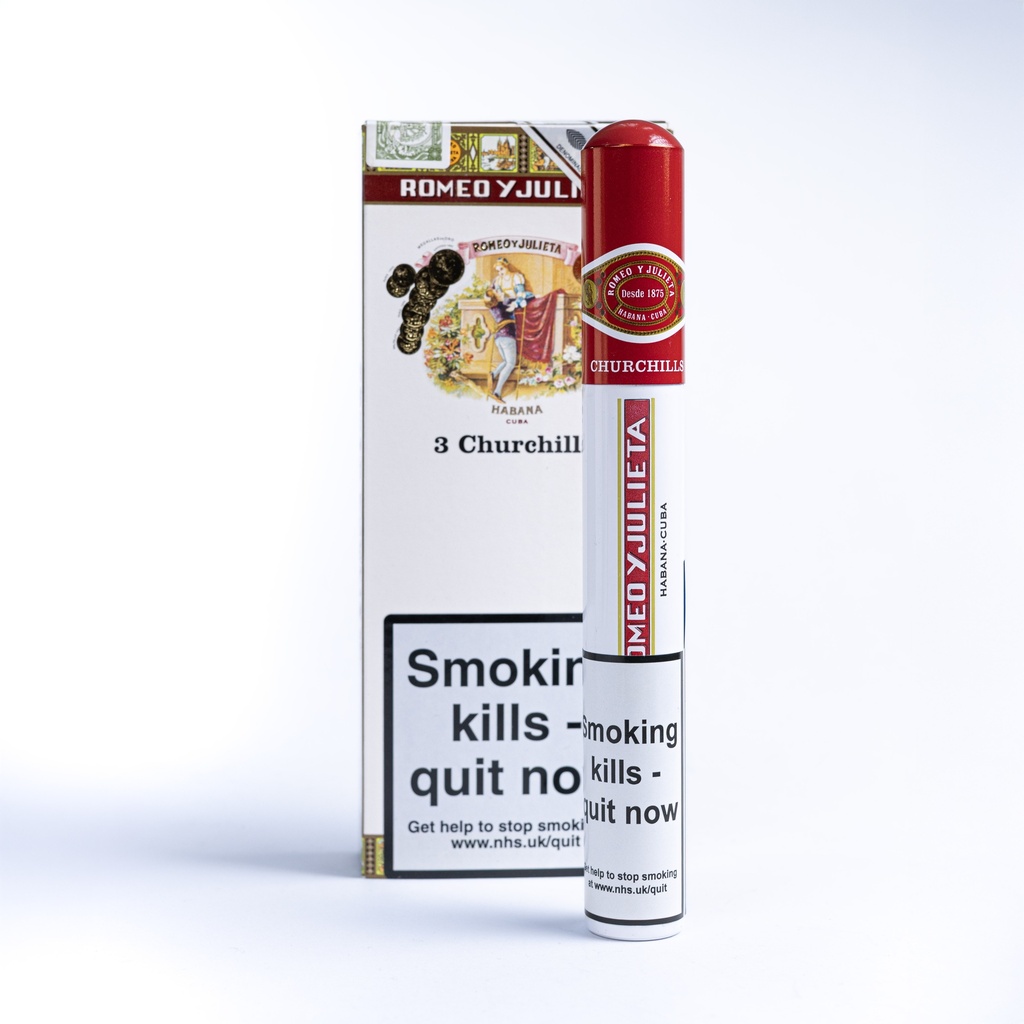 Romeo Y Julieta Churchill A.T. - Box Of 3 Cigars