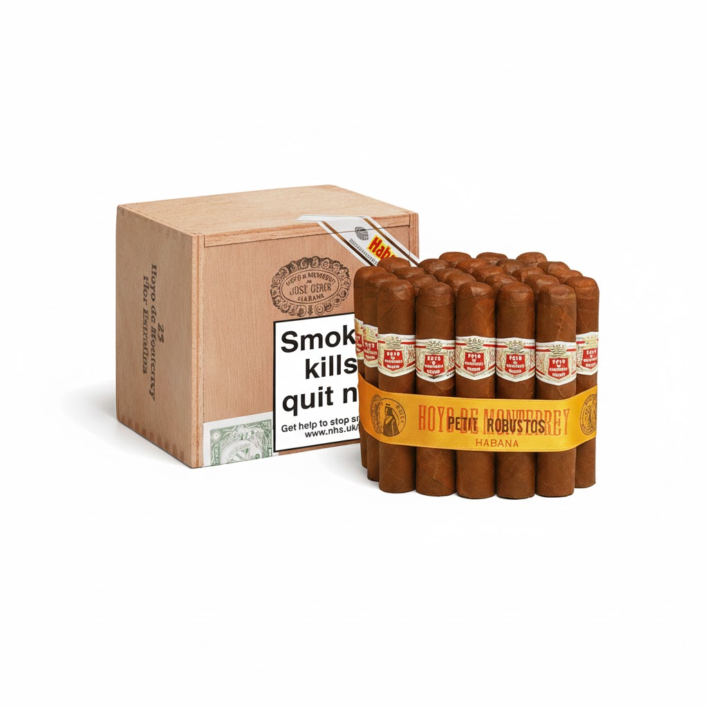Hoyo De Monterrey Petit Robusto Aged 2018 - Box Of 25 Cigars