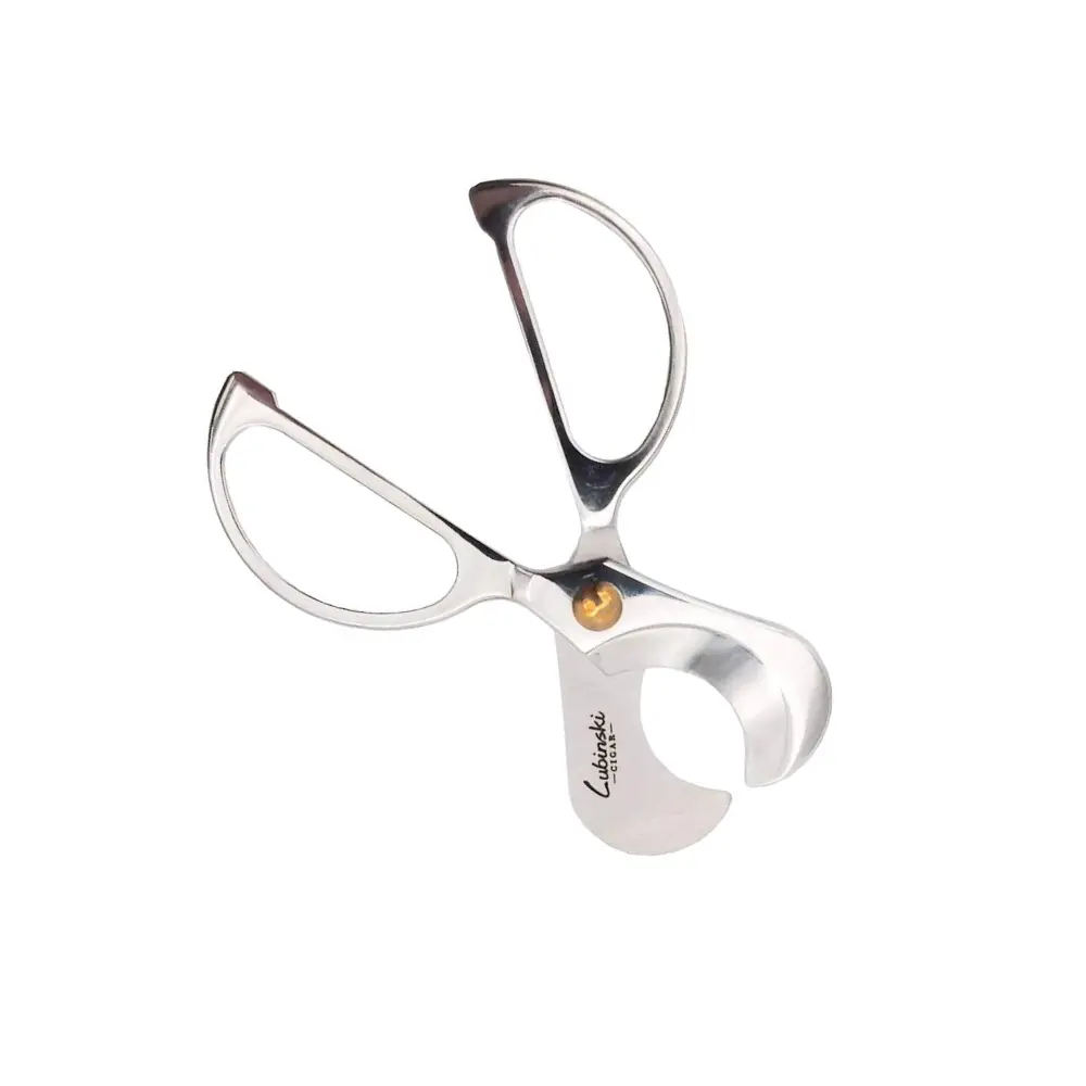 Cigar Cutter - Lubinski Scissor Black/Chrome