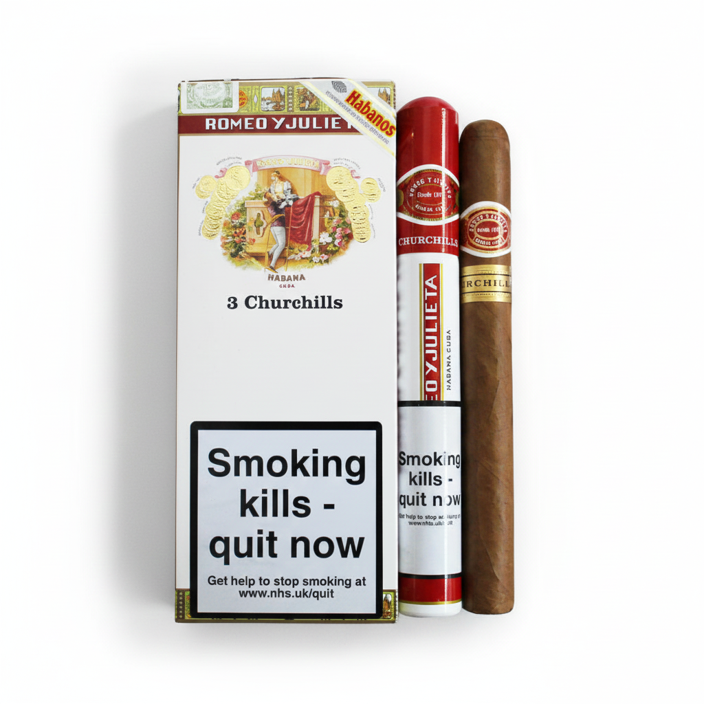 Romeo Y Julieta Churchill A.T. - Pack Of 3 Cigars