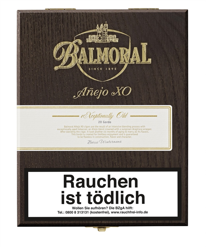 Balmoral Anejo Xo Gordito - Box Of 20 Cigars