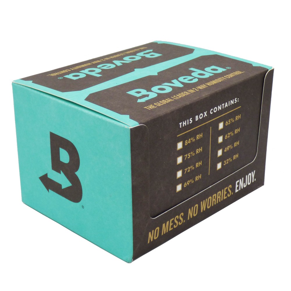 Boveda Humidifier 72% Rh - 60G Pack - Box Of 12