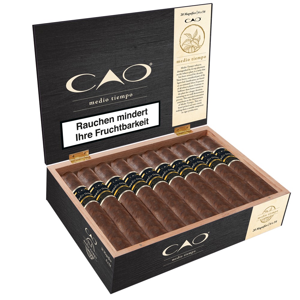 Cao Medio Tiempo Magnifico - Box Of 20 Cigars