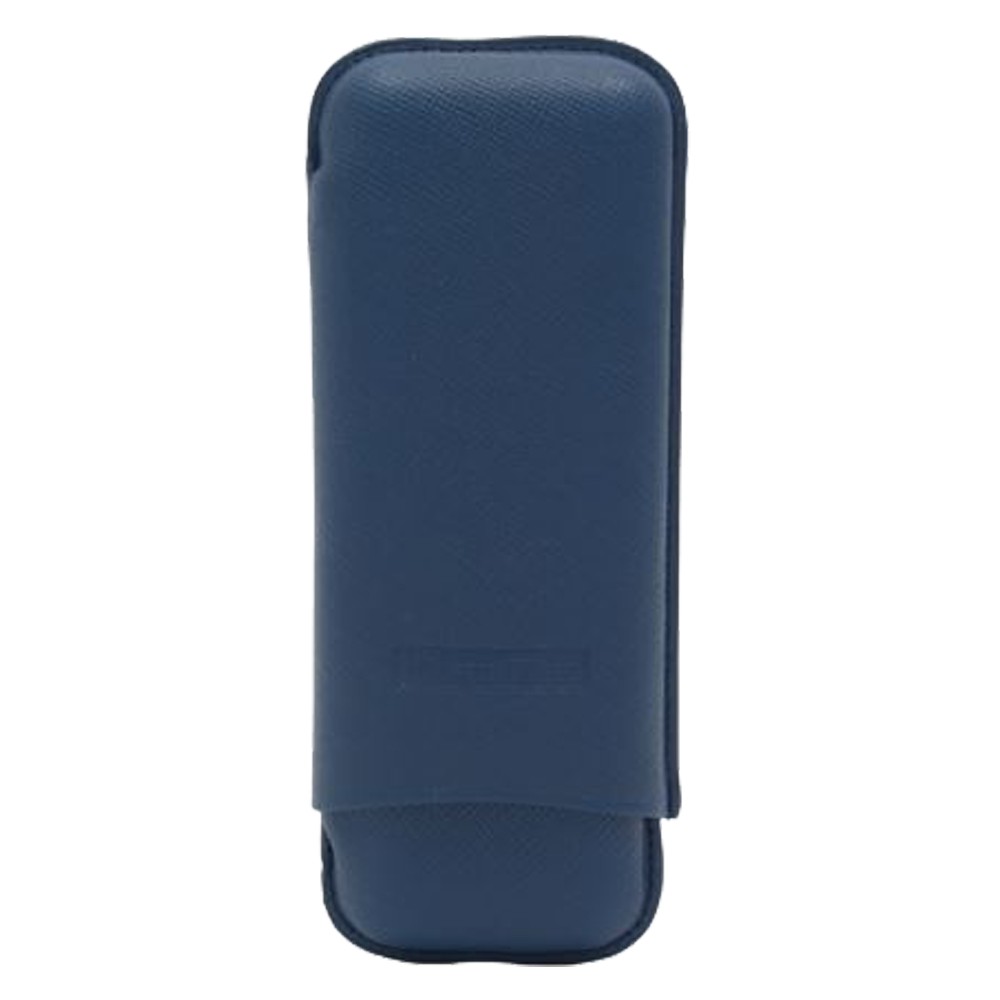 Cigar Case - Martin Wess Robusto Blue - 2 Cigars