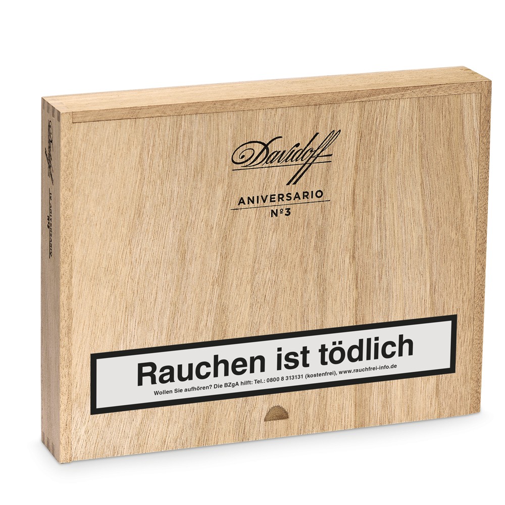 Davidoff Aniversario No. 3 - Box Of 10 Cigars