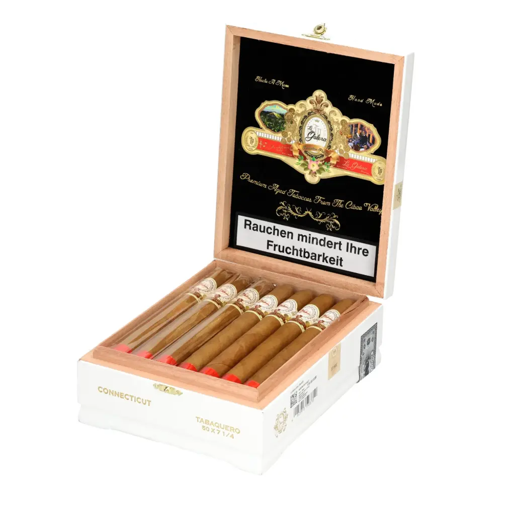 La Galera Connecticut Tabaquero Presidente Churchill - Box Of 20 Cigars