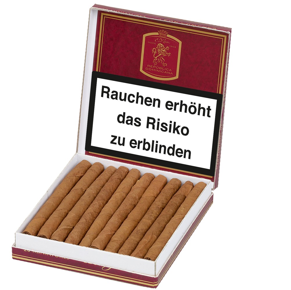 Leon Jimenes Miniatures - Pack Of 20 Cigarillos