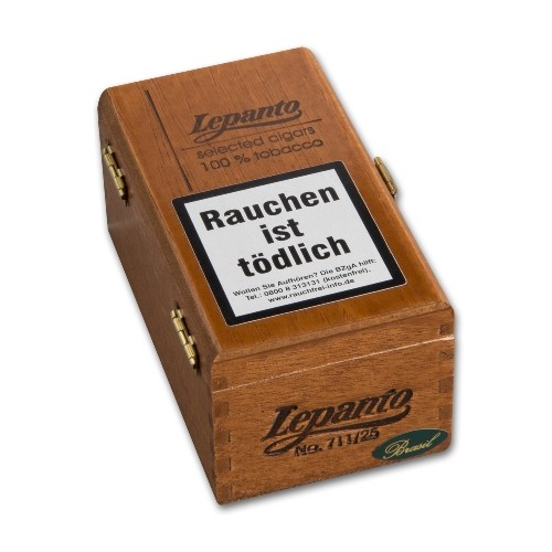 Lepanto 711 Brazil - Pack Of 25 Cigarillos