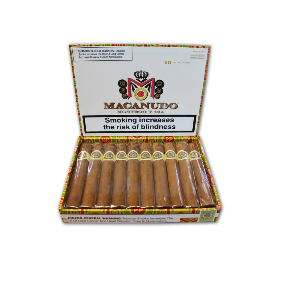 Macanudo Connecticut Hyde Park - Box Of 10 Cigars