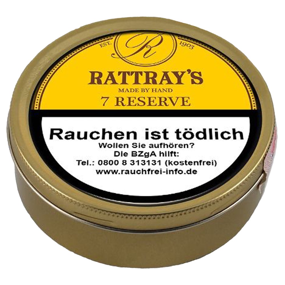 Pipe Tobacco - Rattray´S British Collection 7 Reserve - Tin Of 50G
