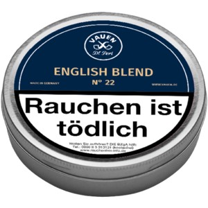 Pipe Tobacco - Vauen English Blend - Tin Of 50G