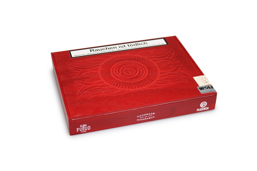 Plasencia Alma Del Fuego Conception Toro - Box Of 10 Cigars