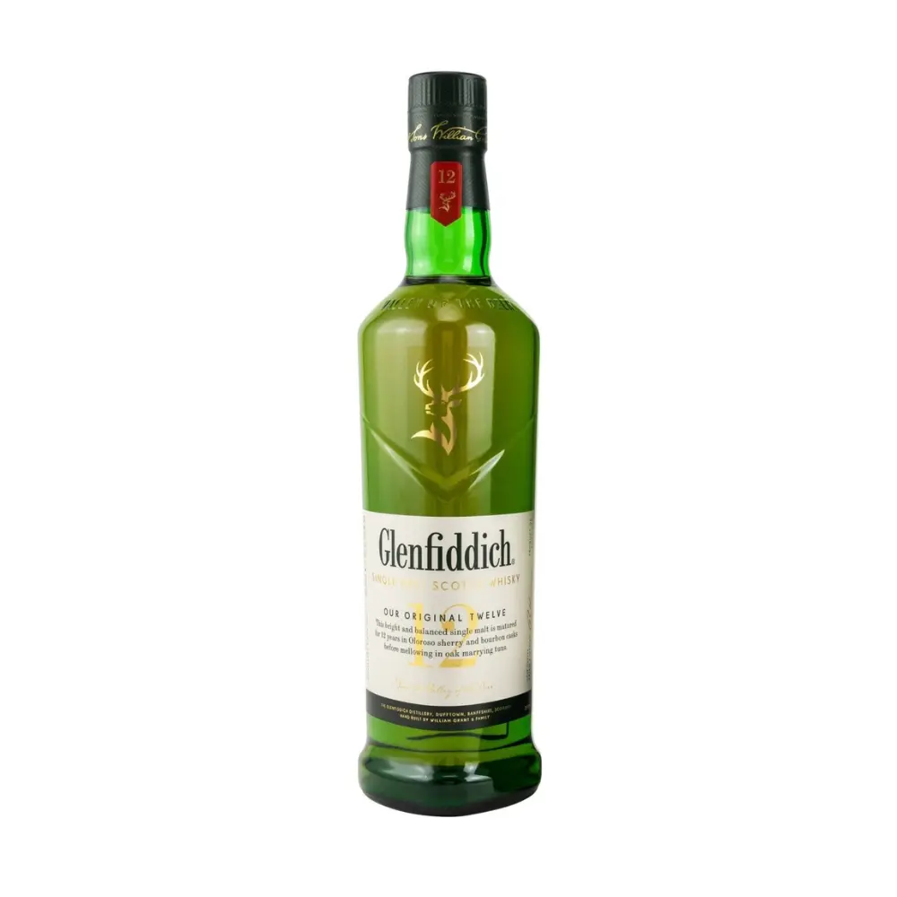 Whisky - Glenfiddich Single Malt 12 Years - Bottle Of 70Cl
