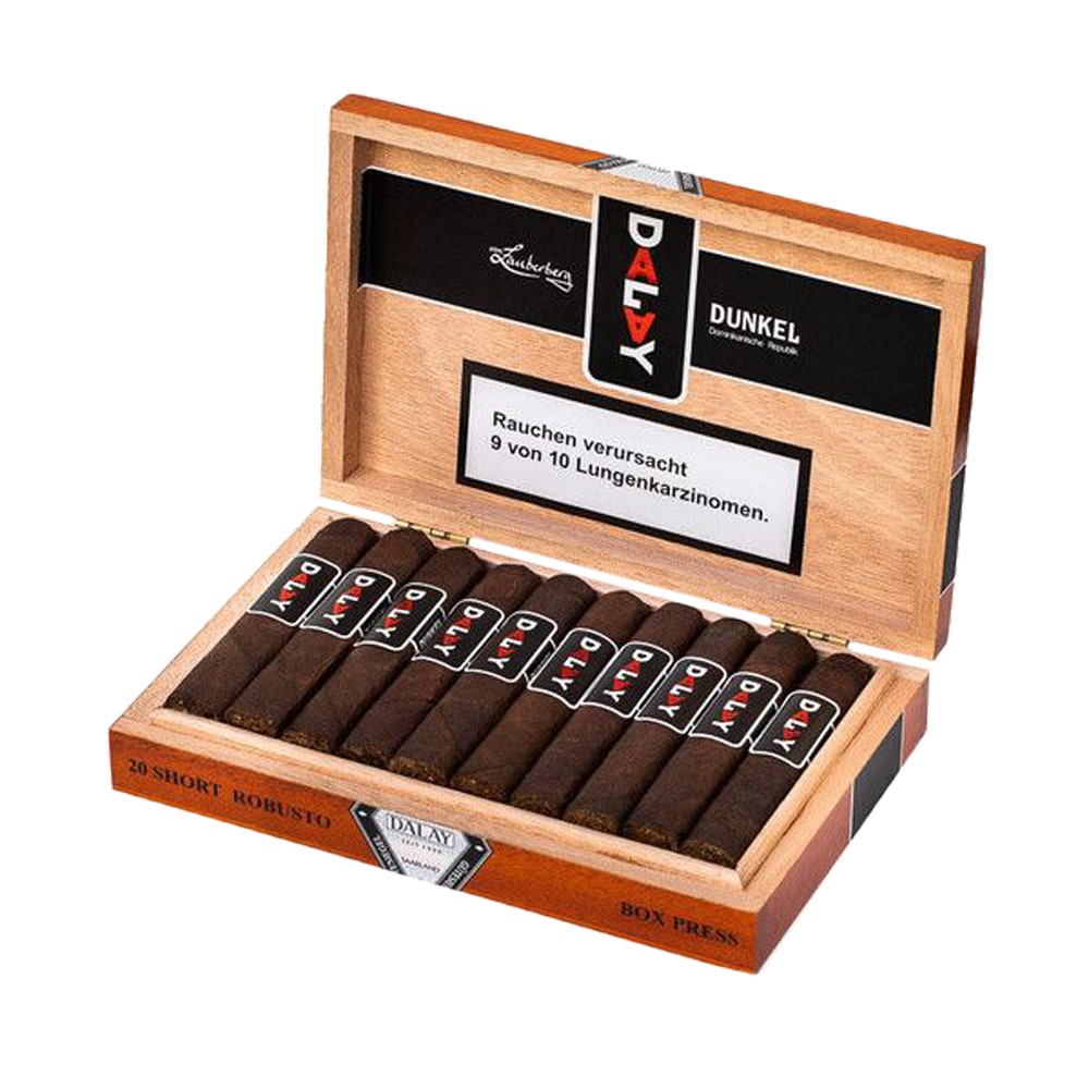 Dalay Domrep Dunkel Boxpressed Short Robusto - Box Of 20 Cigars