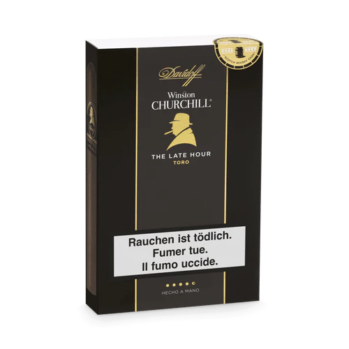 Davidoff Winston Churchill Late Hour Toro - Pack Of 4 Cigars