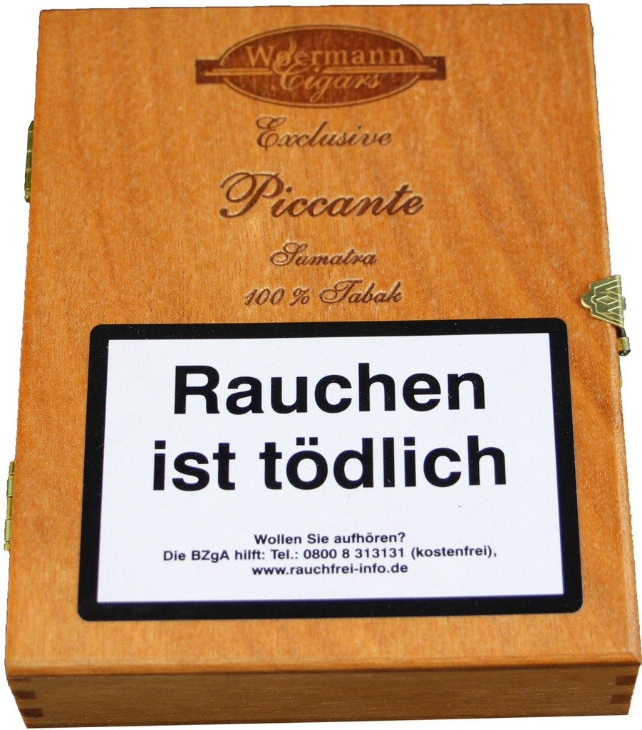 Woermann Exclusvie Piccante Sumatra - Box Of 16 Cigarillos