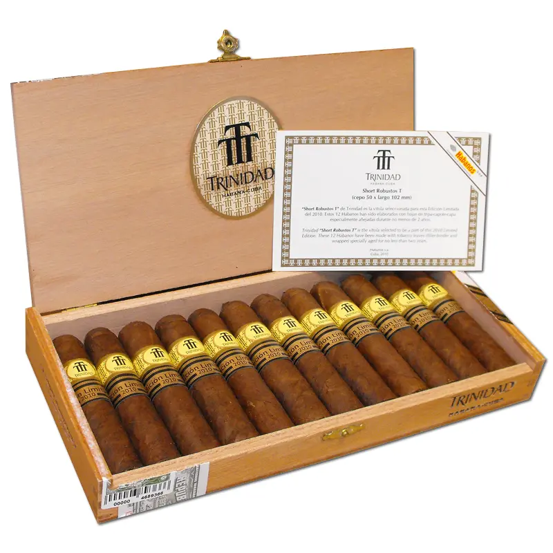 Trinidad Short Robusto T Lim. Ed. 2010 - Box Of 12 Cigars