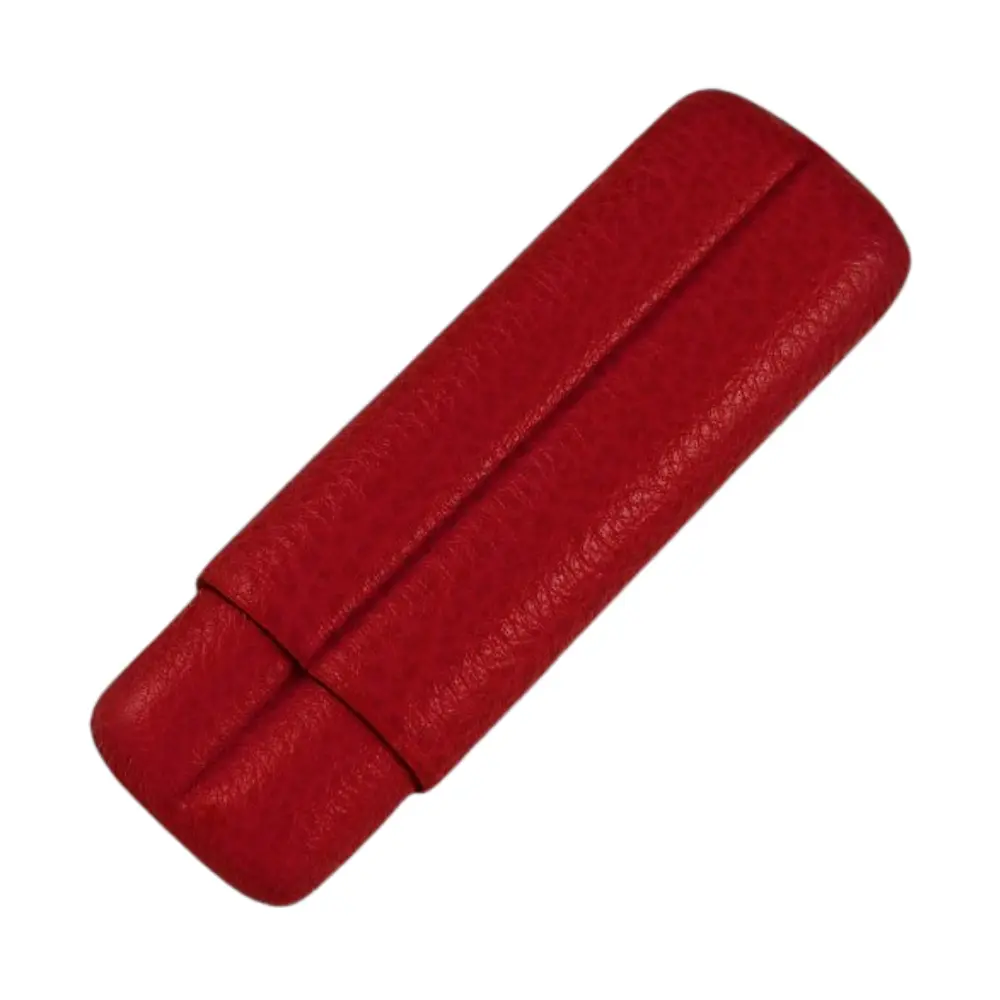 Cigar Case - Fallon Aura Buffalo Sublimes Red Baccarat - 2 cigars 